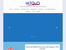 Tablet Screenshot of iatquo.com